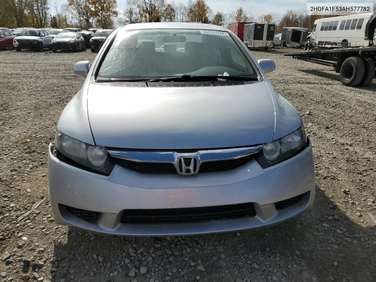 2010 Honda Civic Lx VIN: 2HGFA1F53AH577782 Lot: 76696924