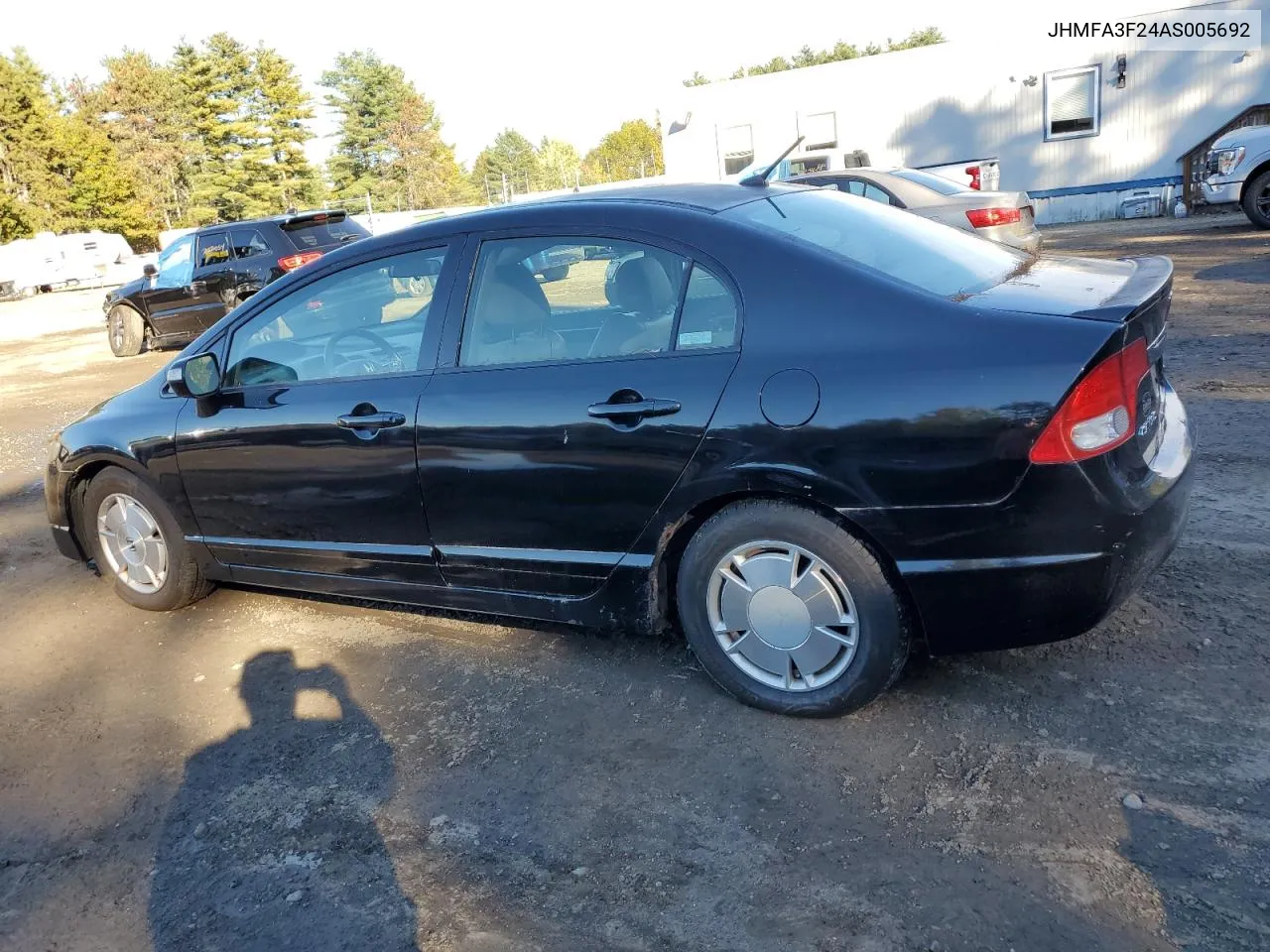 2010 Honda Civic Hybrid VIN: JHMFA3F24AS005692 Lot: 76766094