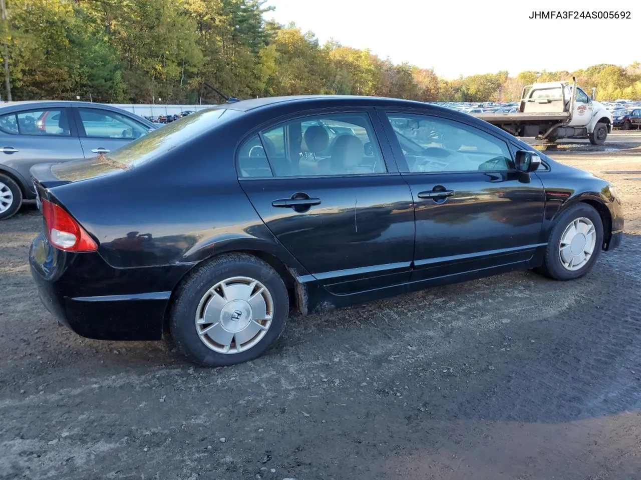 2010 Honda Civic Hybrid VIN: JHMFA3F24AS005692 Lot: 76766094