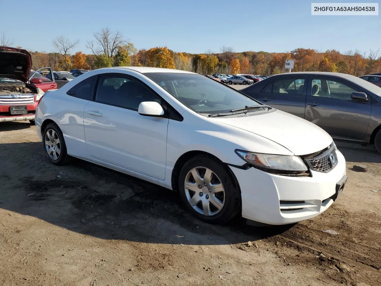 2010 Honda Civic Lx VIN: 2HGFG1A63AH504538 Lot: 76795894