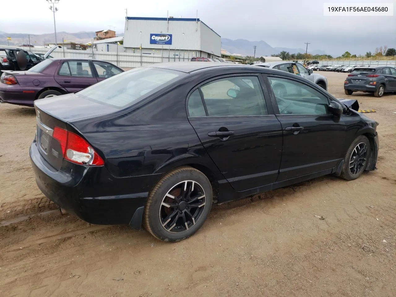 2010 Honda Civic Lx VIN: 19XFA1F56AE045680 Lot: 76826334