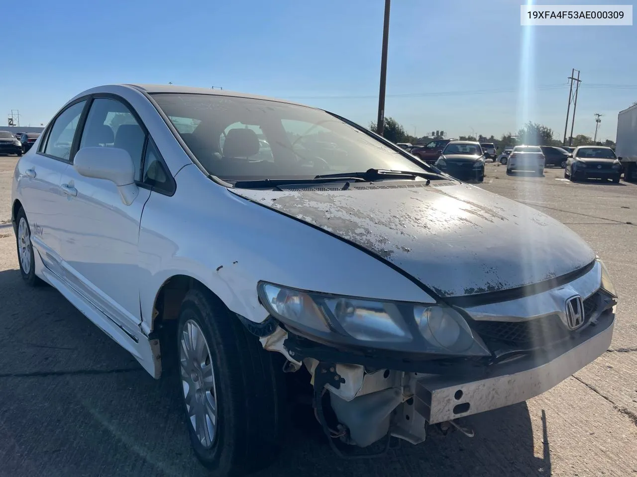 19XFA4F53AE000309 2010 Honda Civic Gx