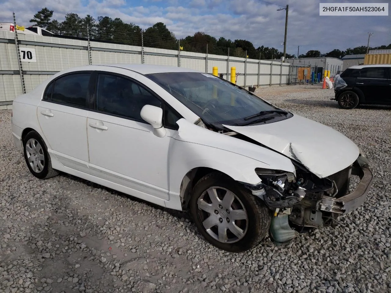 2010 Honda Civic Lx VIN: 2HGFA1F50AH523064 Lot: 77254584