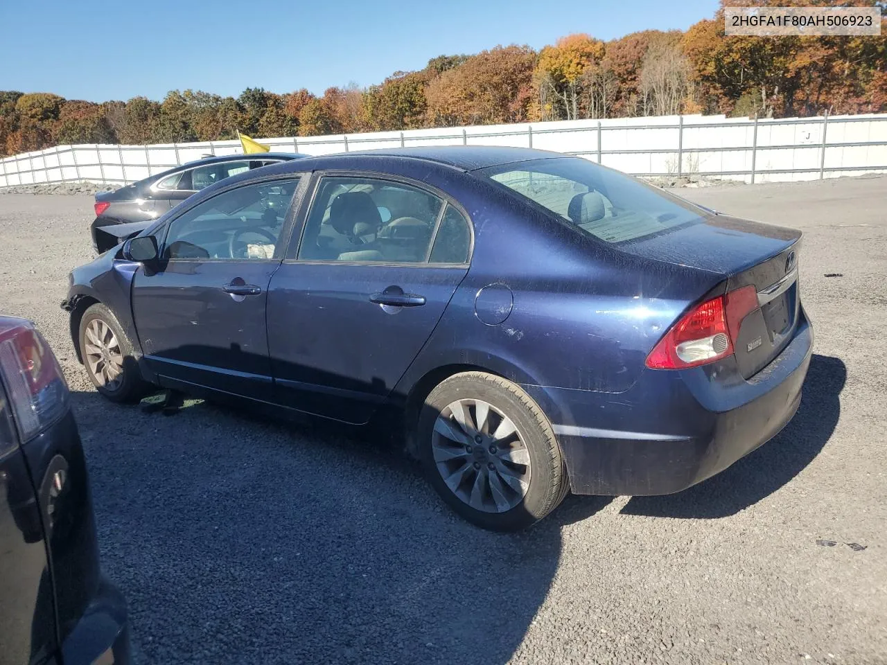 2010 Honda Civic Ex VIN: 2HGFA1F80AH506923 Lot: 77317594