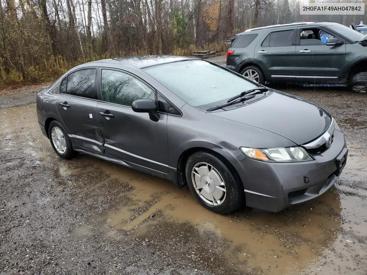 2010 Honda Civic Dx-G VIN: 2HGFA1F49AH047842 Lot: 77407994