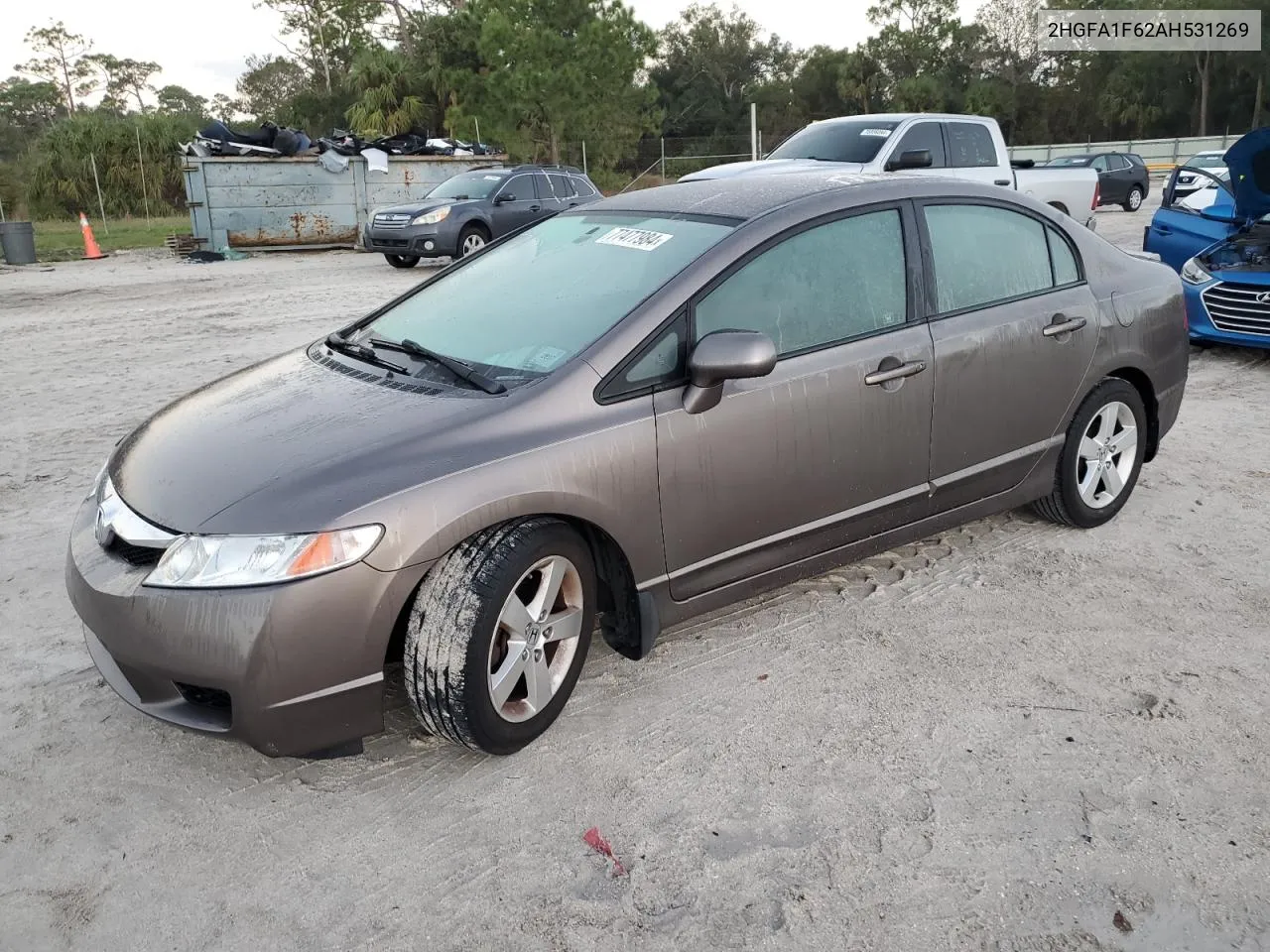 2010 Honda Civic Lx-S VIN: 2HGFA1F62AH531269 Lot: 77477984