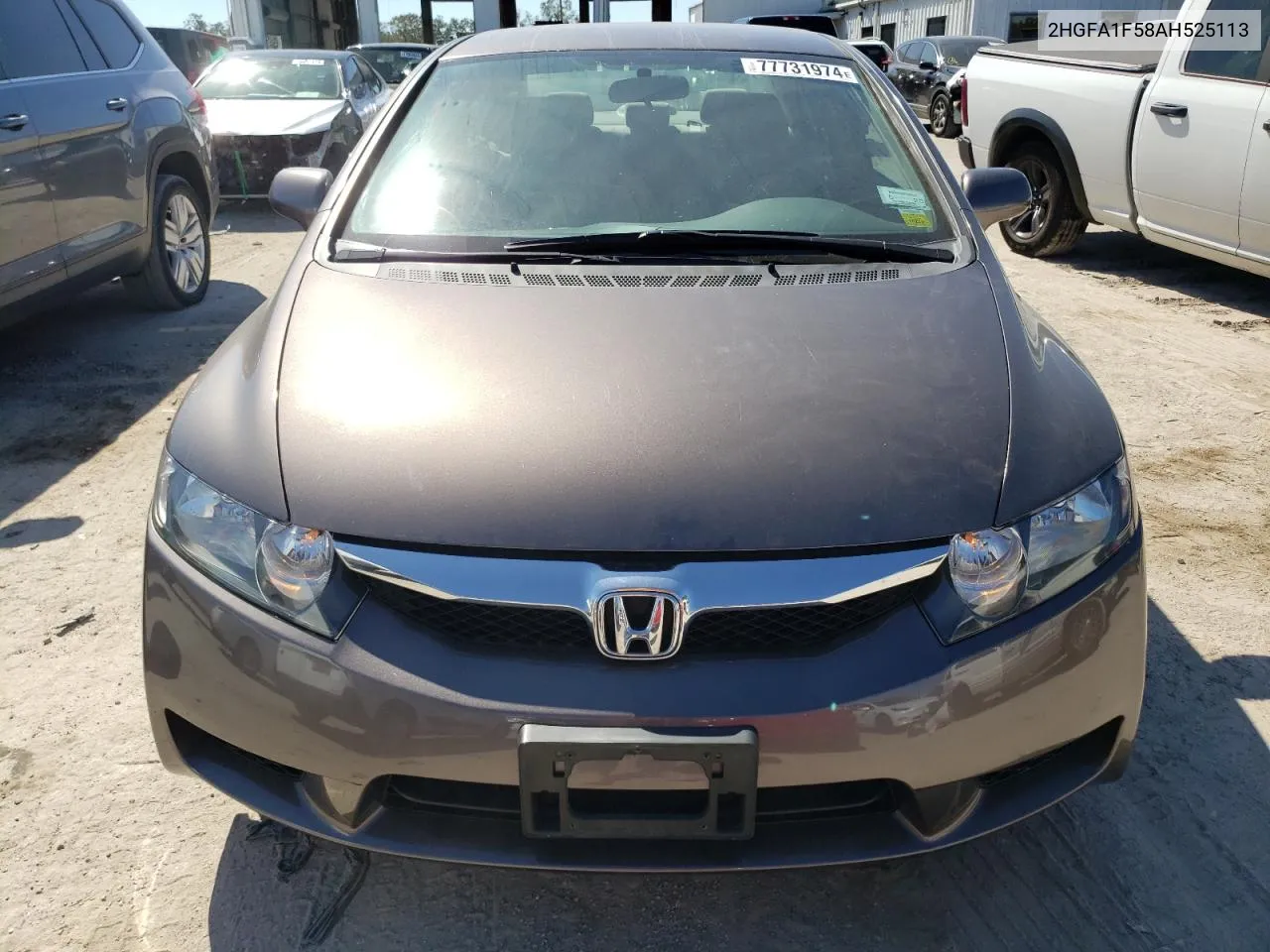 2010 Honda Civic Lx VIN: 2HGFA1F58AH525113 Lot: 77731974