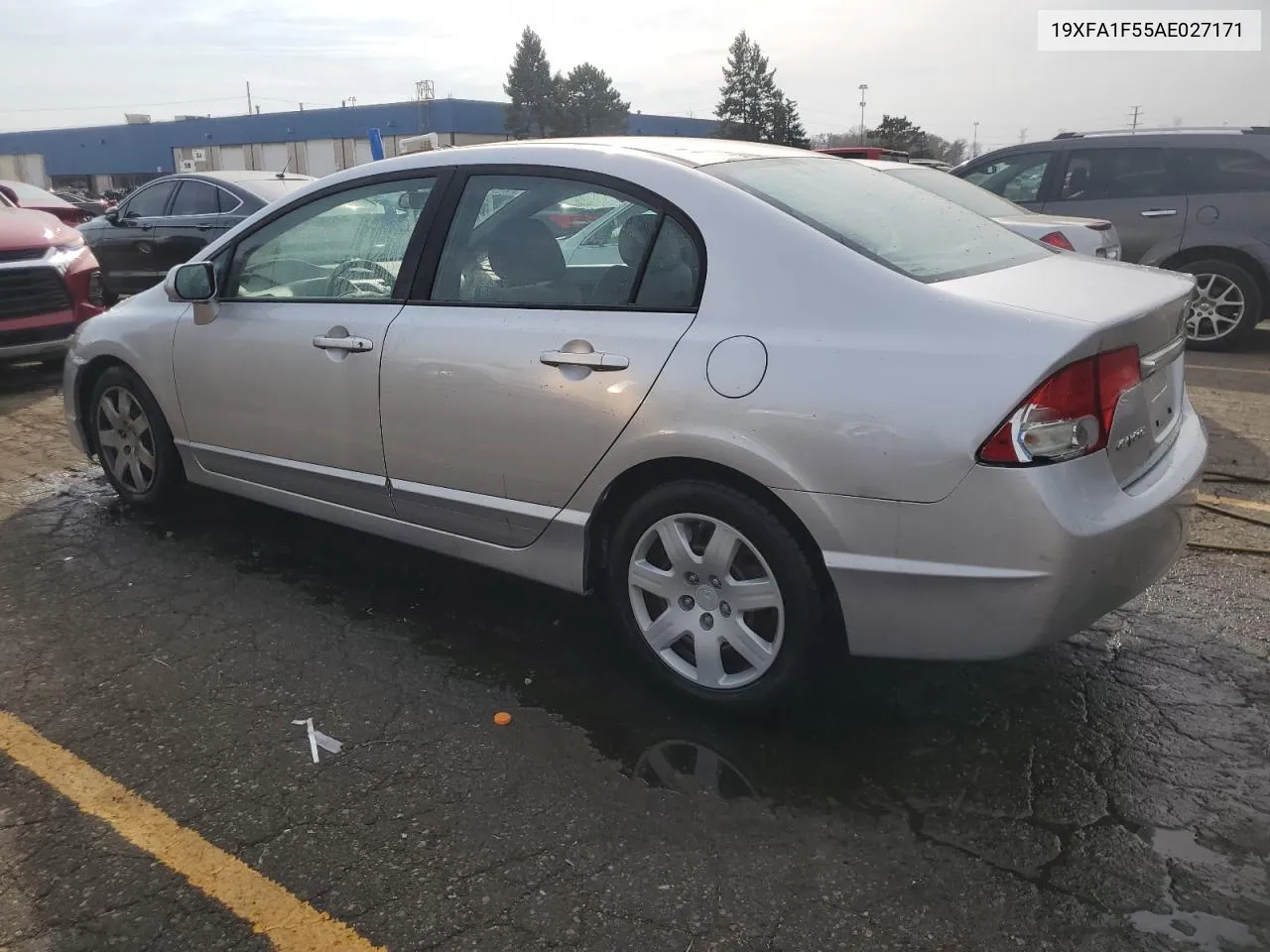 2010 Honda Civic Lx VIN: 19XFA1F55AE027171 Lot: 77806234