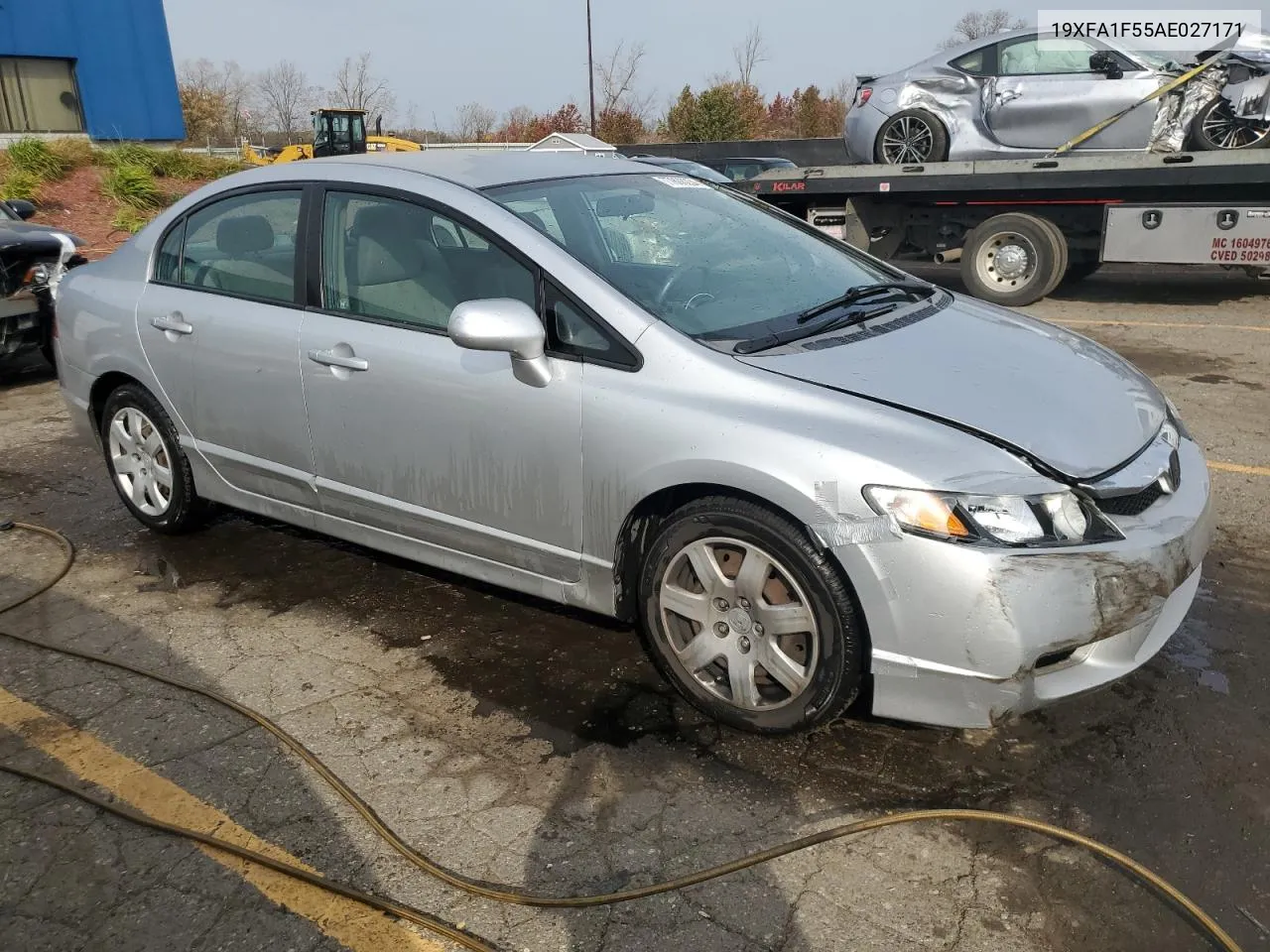 2010 Honda Civic Lx VIN: 19XFA1F55AE027171 Lot: 77806234