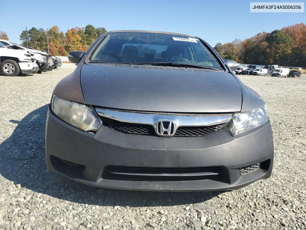 2010 Honda Civic Hybrid VIN: JHMFA3F24AS006356 Lot: 77880754