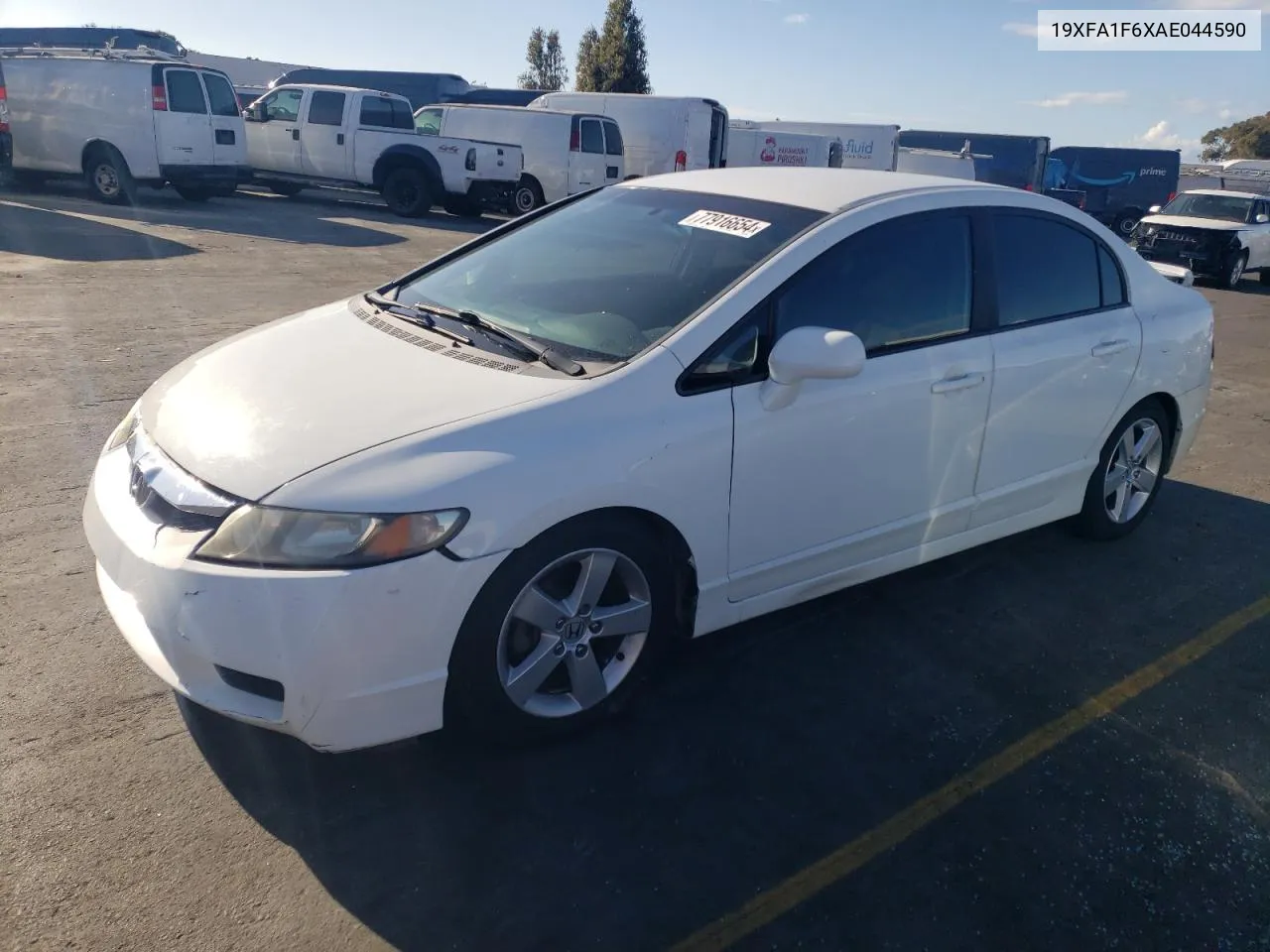 2010 Honda Civic Lx-S VIN: 19XFA1F6XAE044590 Lot: 77916654