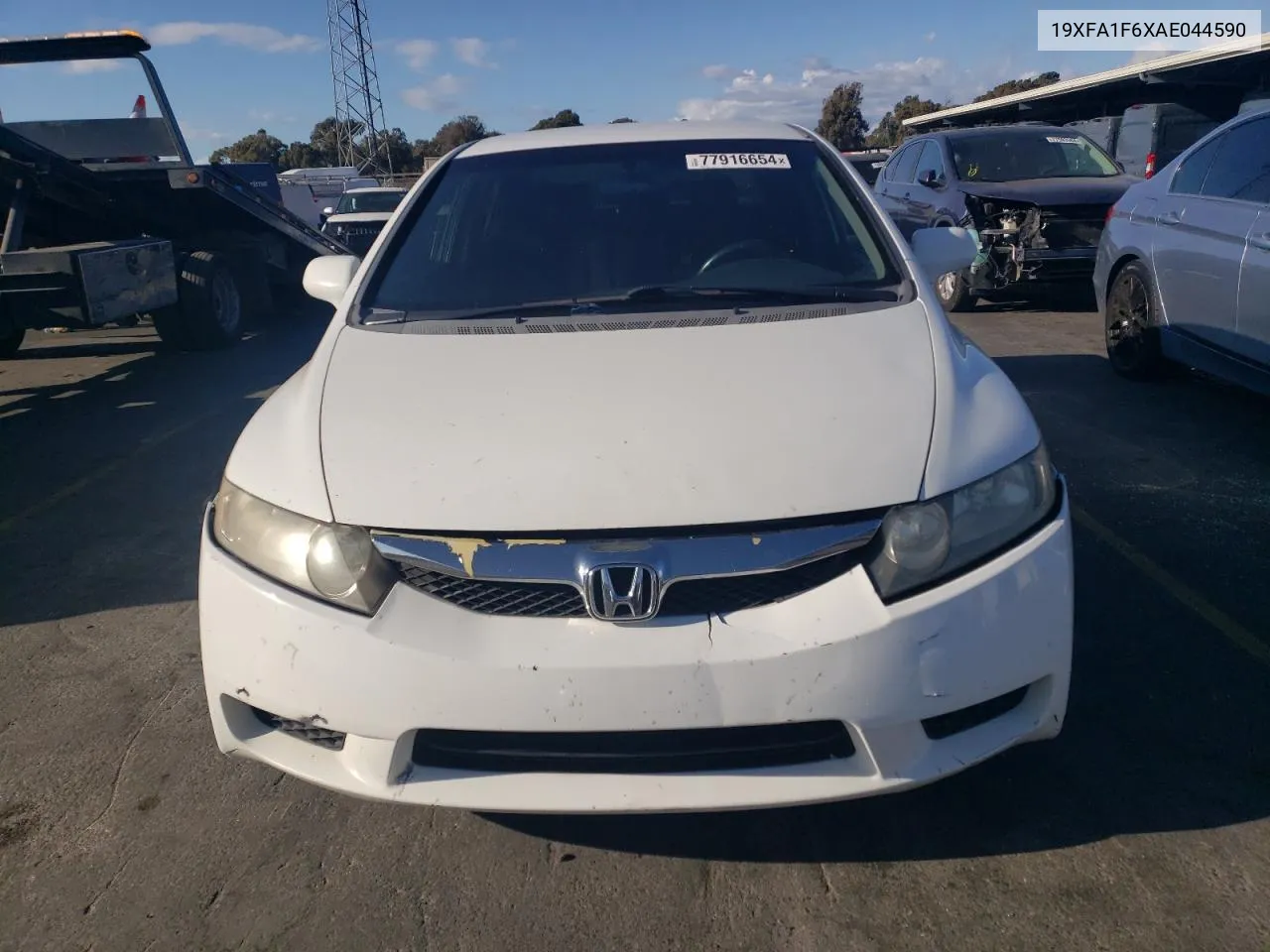 2010 Honda Civic Lx-S VIN: 19XFA1F6XAE044590 Lot: 77916654