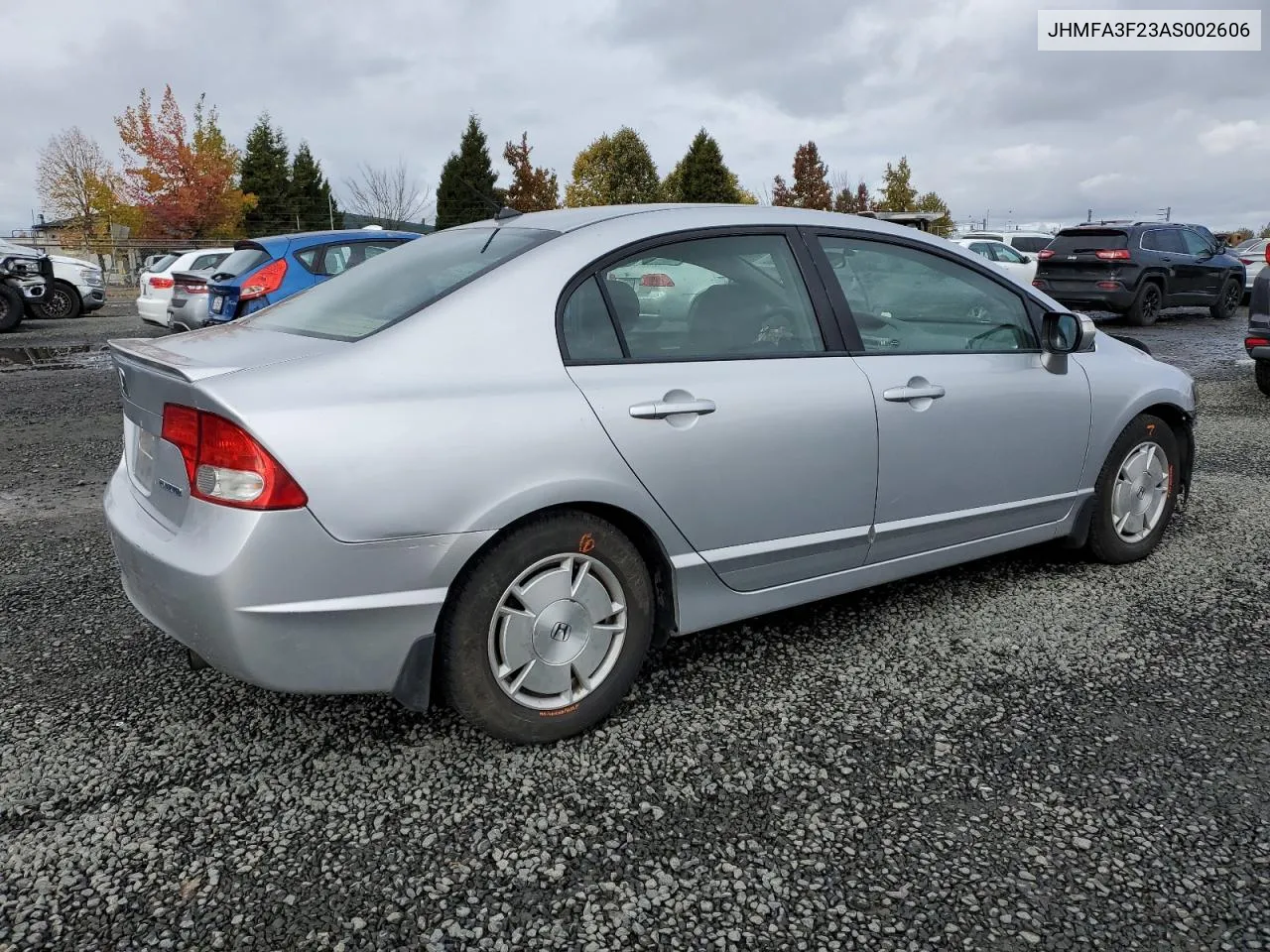 2010 Honda Civic Hybrid VIN: JHMFA3F23AS002606 Lot: 77990524