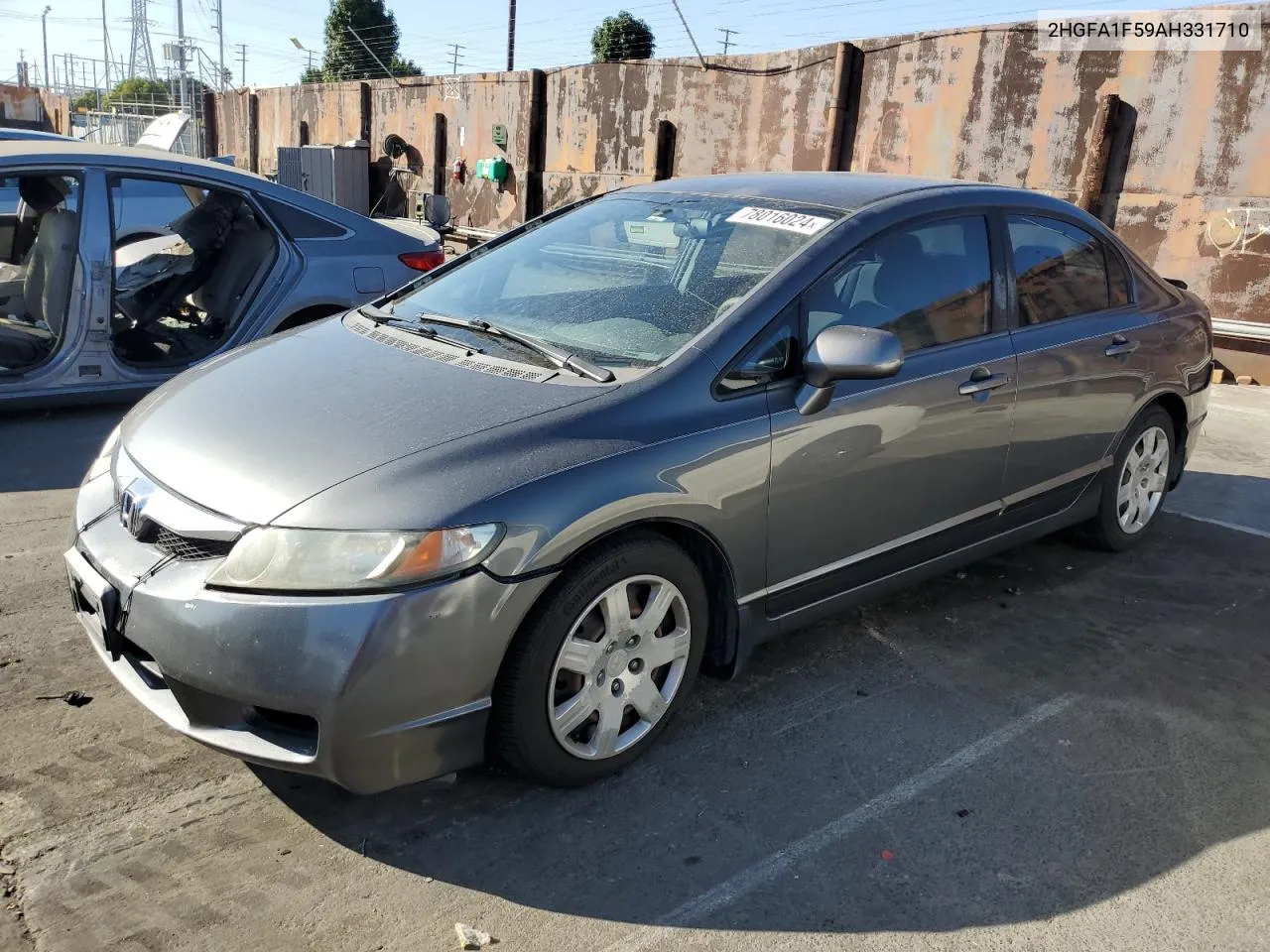 2HGFA1F59AH331710 2010 Honda Civic Lx