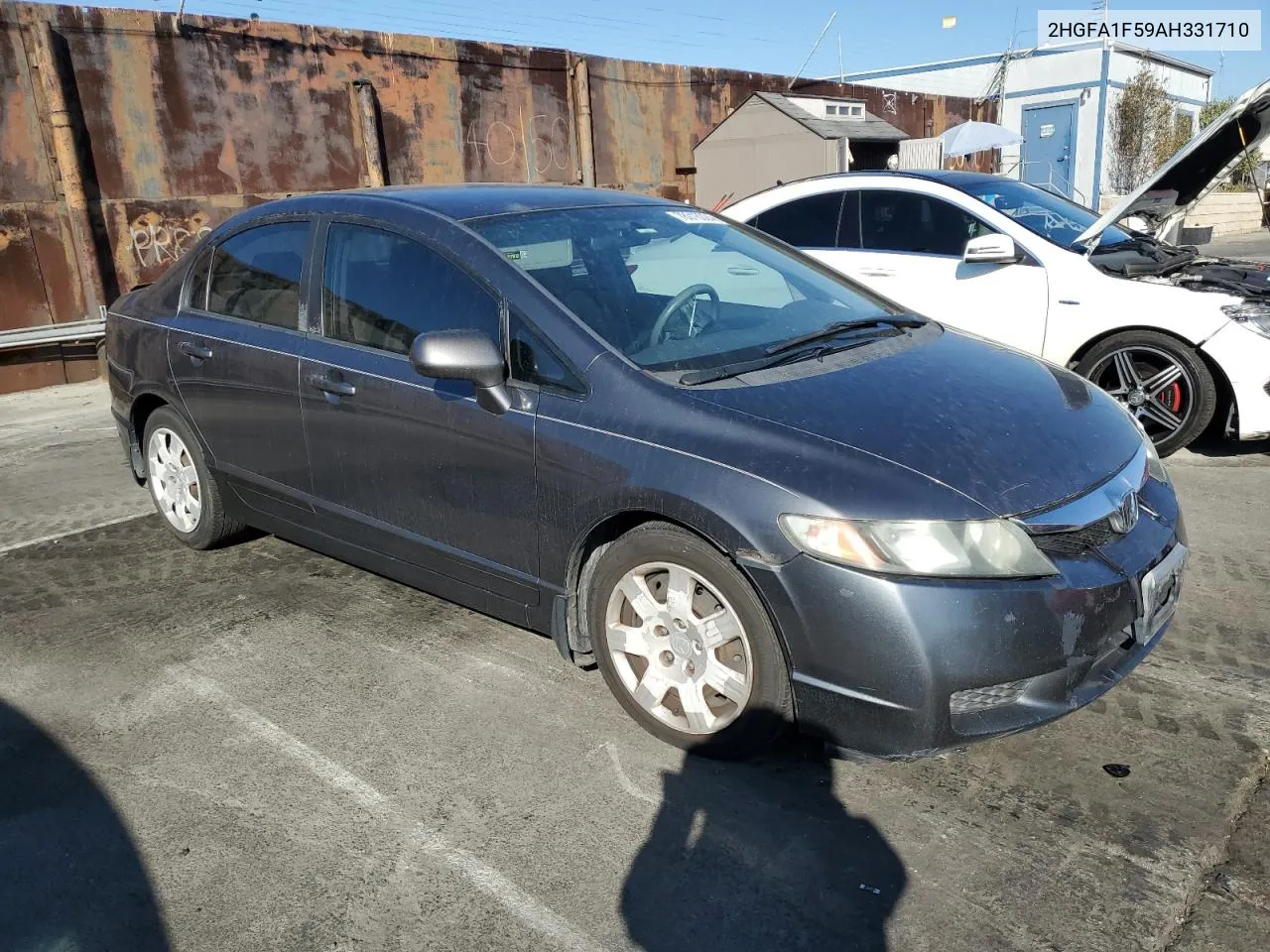 2010 Honda Civic Lx VIN: 2HGFA1F59AH331710 Lot: 78016024