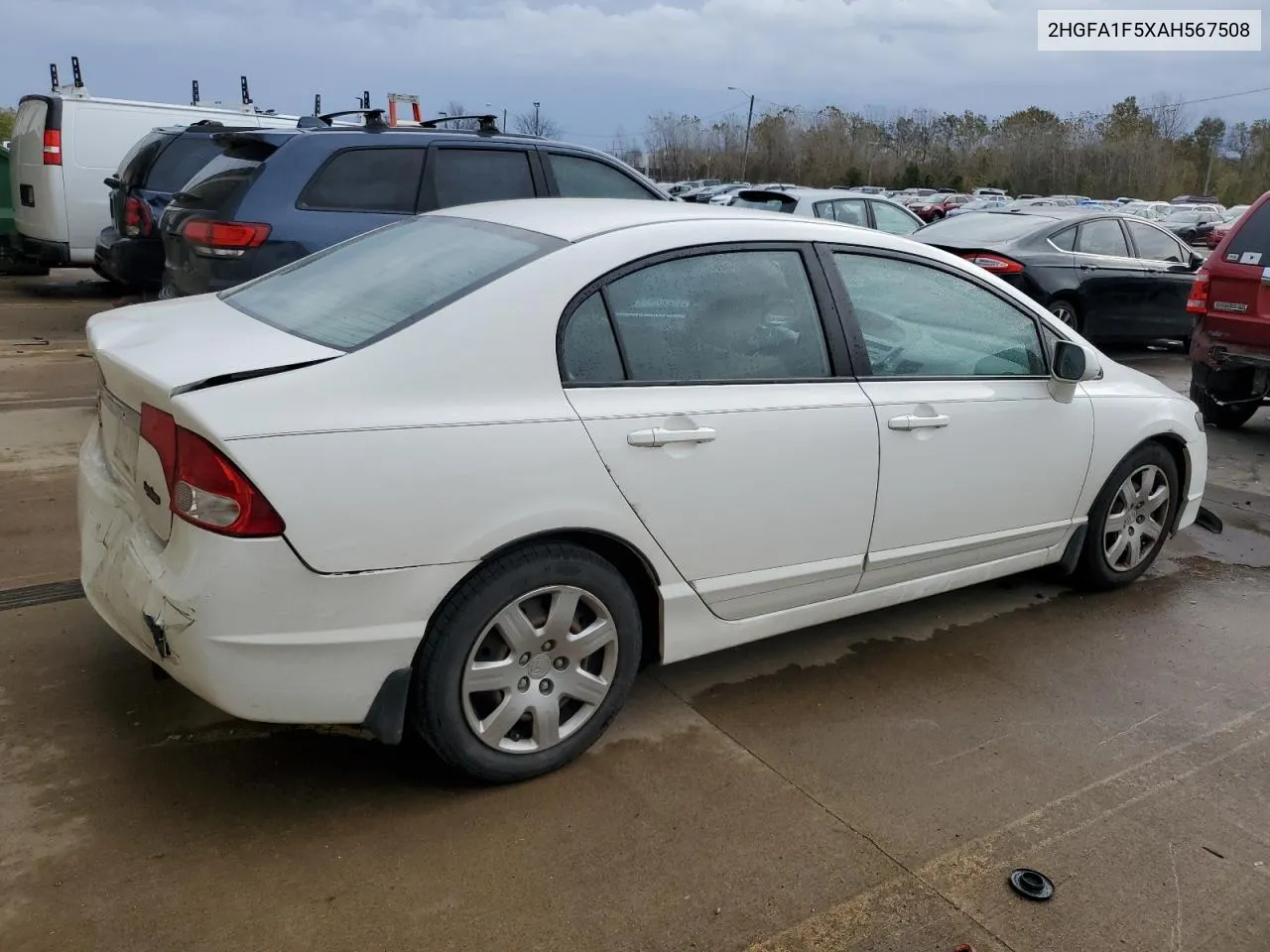 2010 Honda Civic Lx VIN: 2HGFA1F5XAH567508 Lot: 78027214