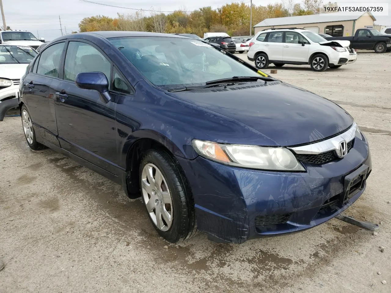 2010 Honda Civic Lx VIN: 19XFA1F53AE067359 Lot: 78089634