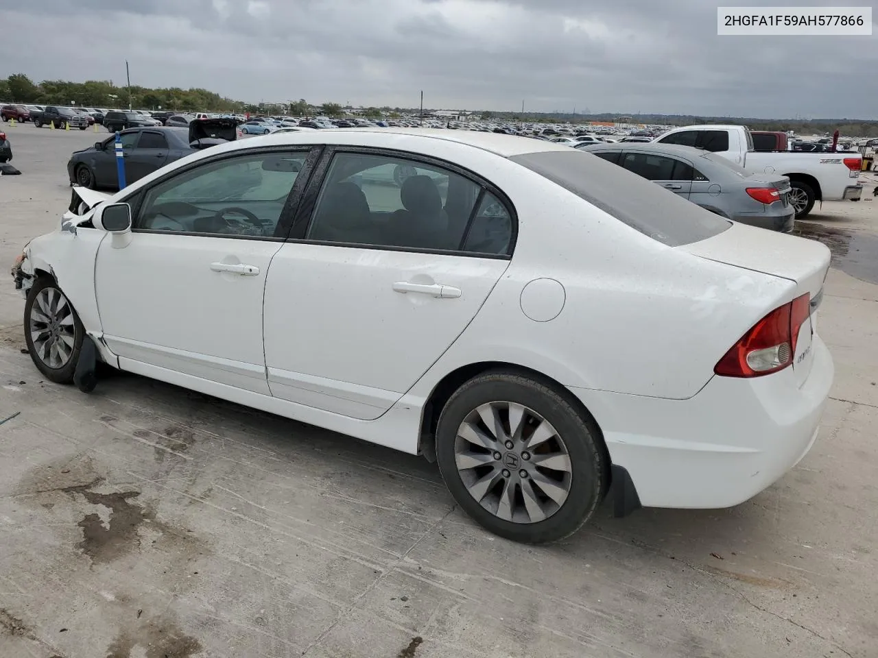 2010 Honda Civic Lx VIN: 2HGFA1F59AH577866 Lot: 78240934