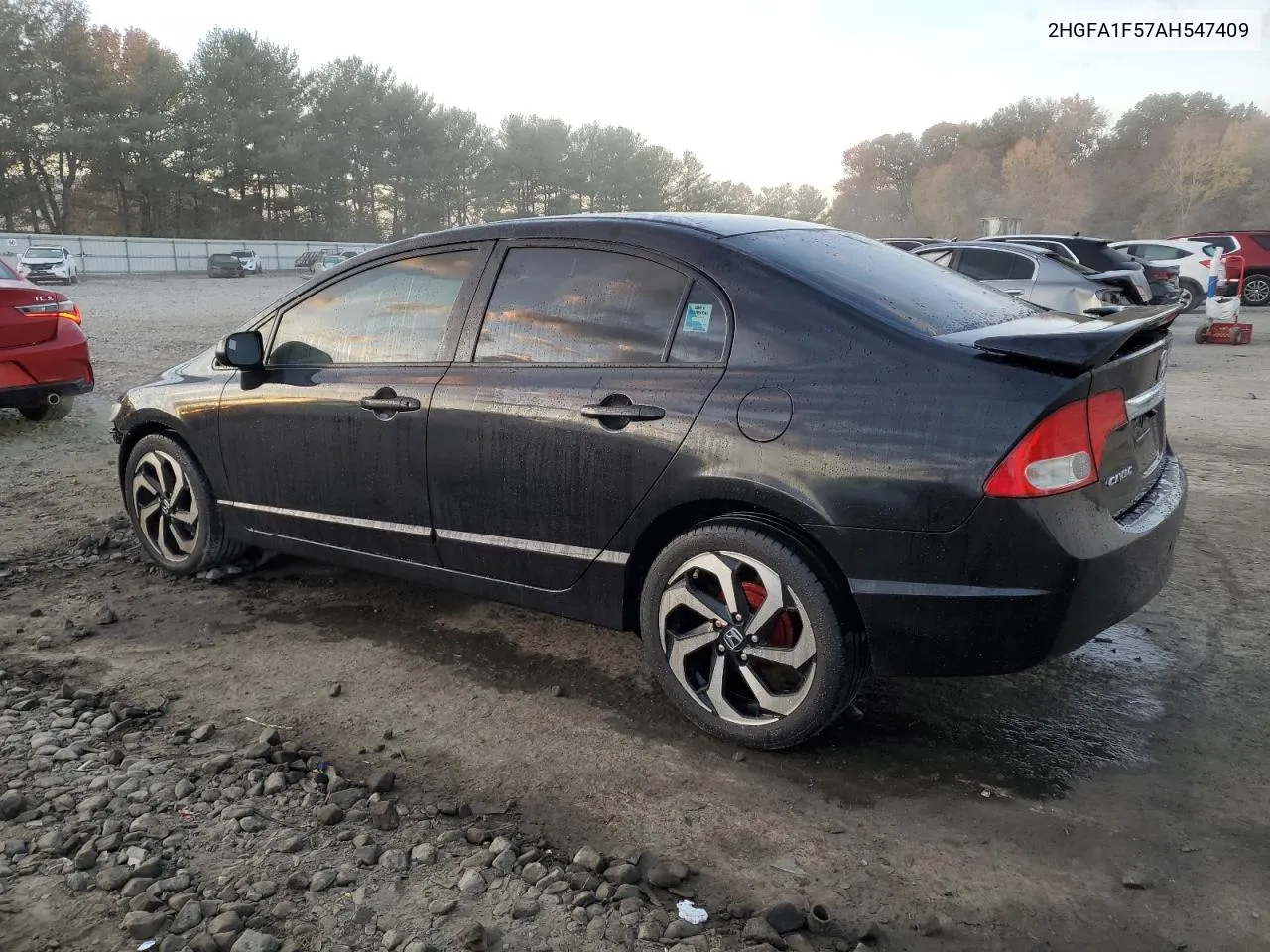 2010 Honda Civic Lx VIN: 2HGFA1F57AH547409 Lot: 78250714