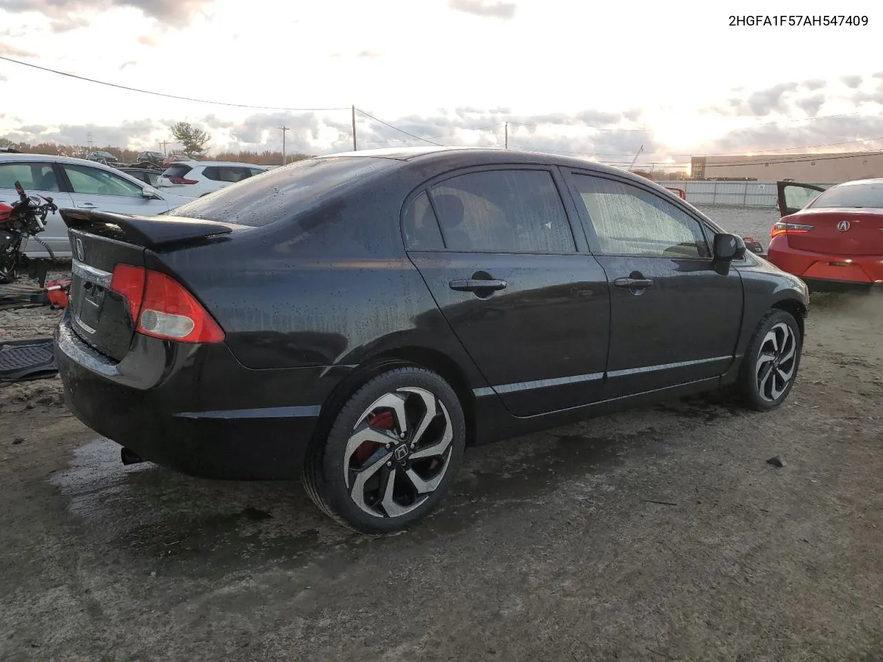 2010 Honda Civic Lx VIN: 2HGFA1F57AH547409 Lot: 78250714