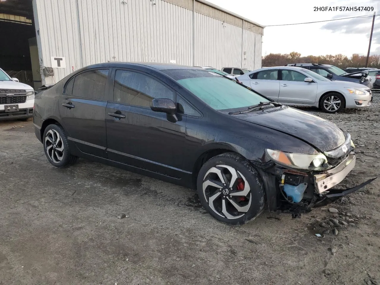 2010 Honda Civic Lx VIN: 2HGFA1F57AH547409 Lot: 78250714