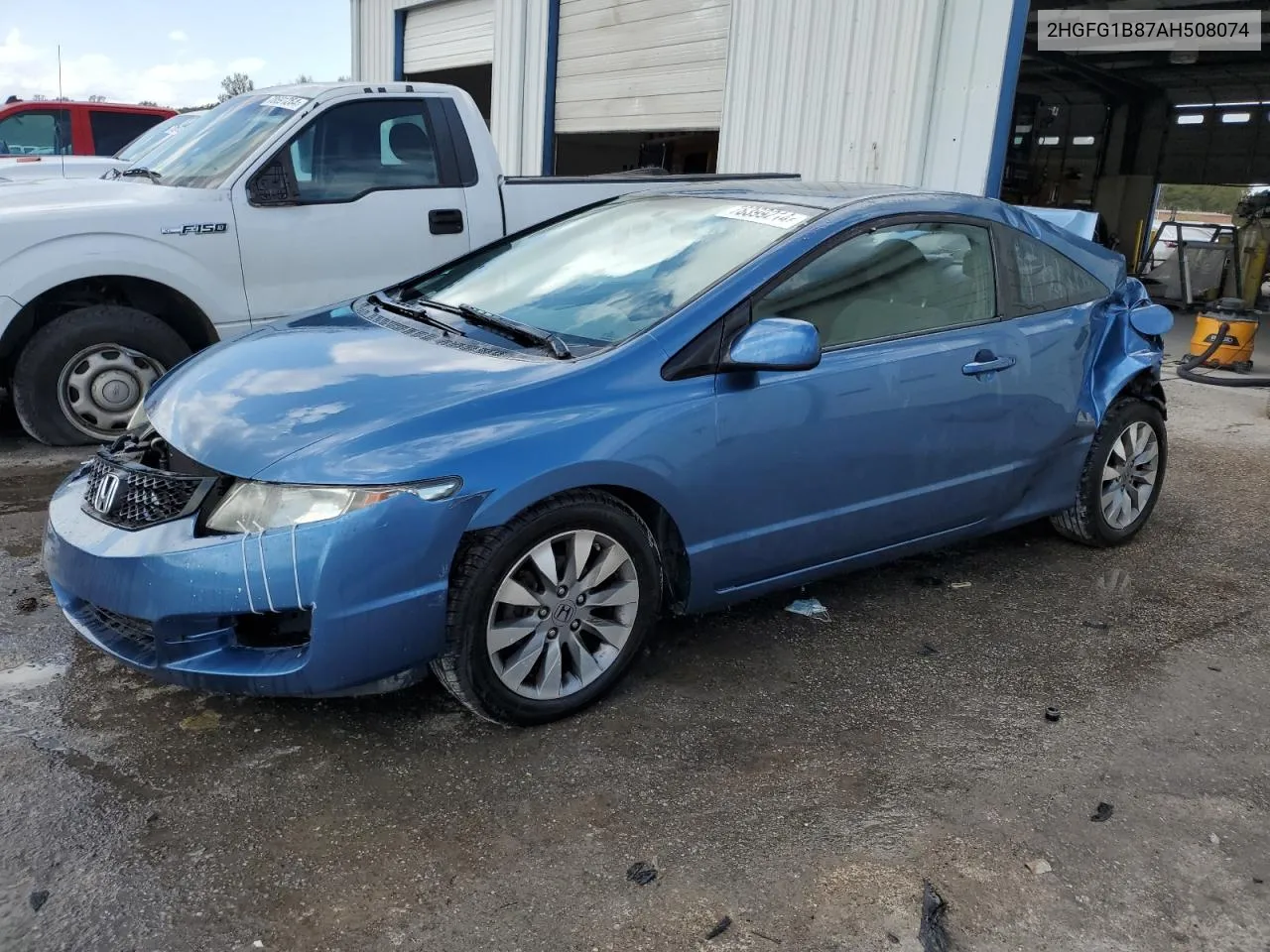 2010 Honda Civic Ex VIN: 2HGFG1B87AH508074 Lot: 78399214