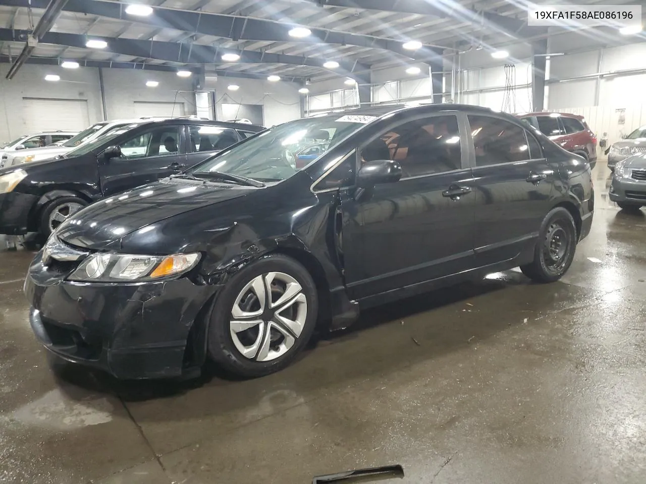 2010 Honda Civic Lx VIN: 19XFA1F58AE086196 Lot: 78404964