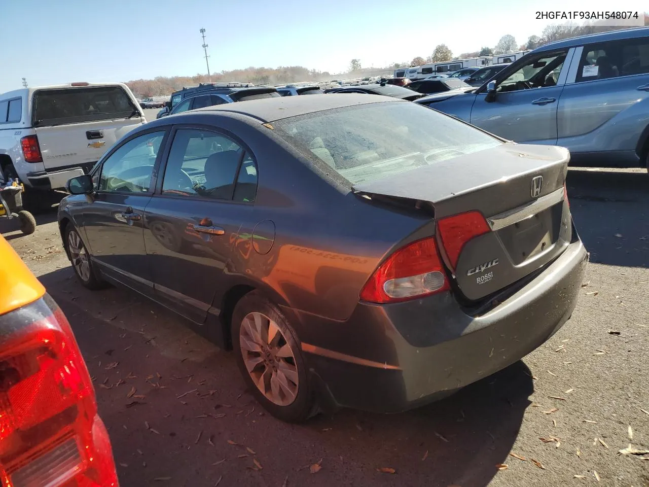 2010 Honda Civic Exl VIN: 2HGFA1F93AH548074 Lot: 78652934