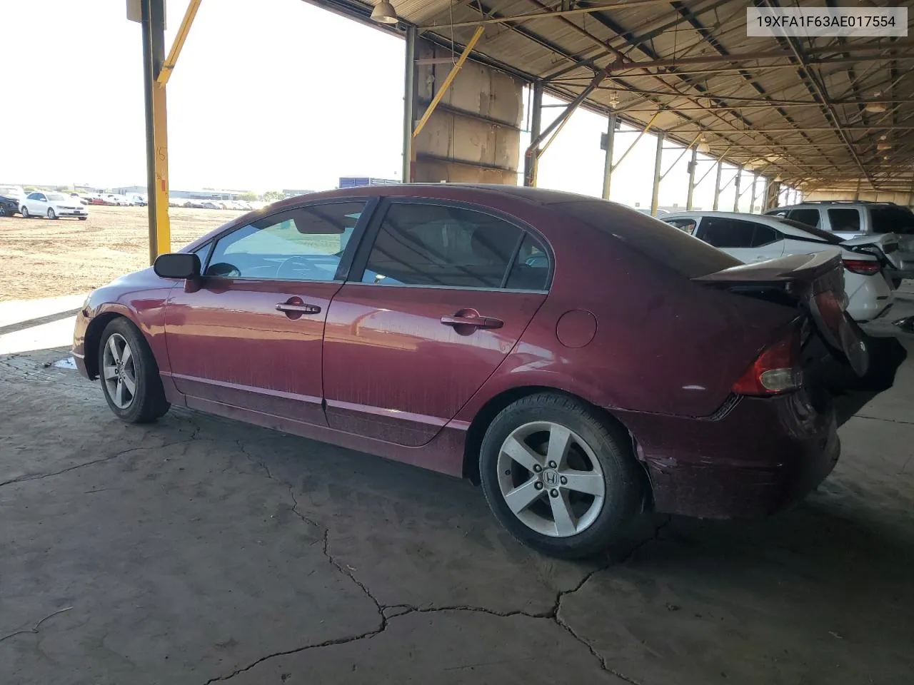 2010 Honda Civic Lx-S VIN: 19XFA1F63AE017554 Lot: 78691054