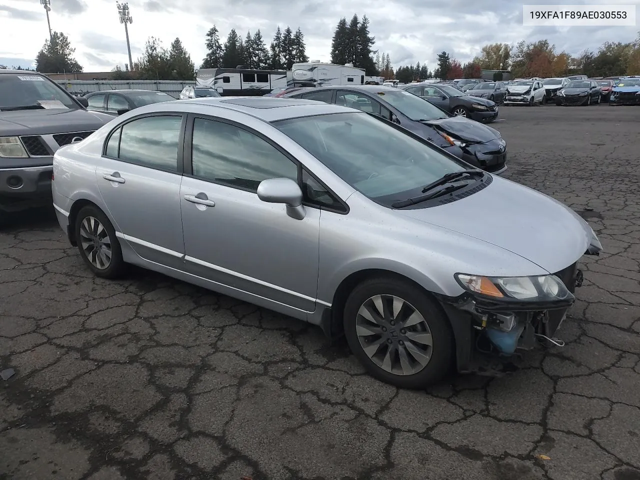 2010 Honda Civic Ex VIN: 19XFA1F89AE030553 Lot: 78872924