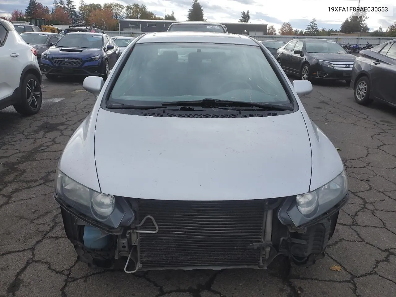 2010 Honda Civic Ex VIN: 19XFA1F89AE030553 Lot: 78872924