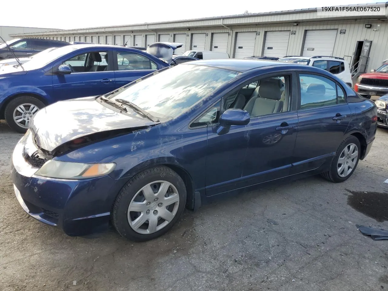 2010 Honda Civic Lx VIN: 19XFA1F56AE067520 Lot: 78885844