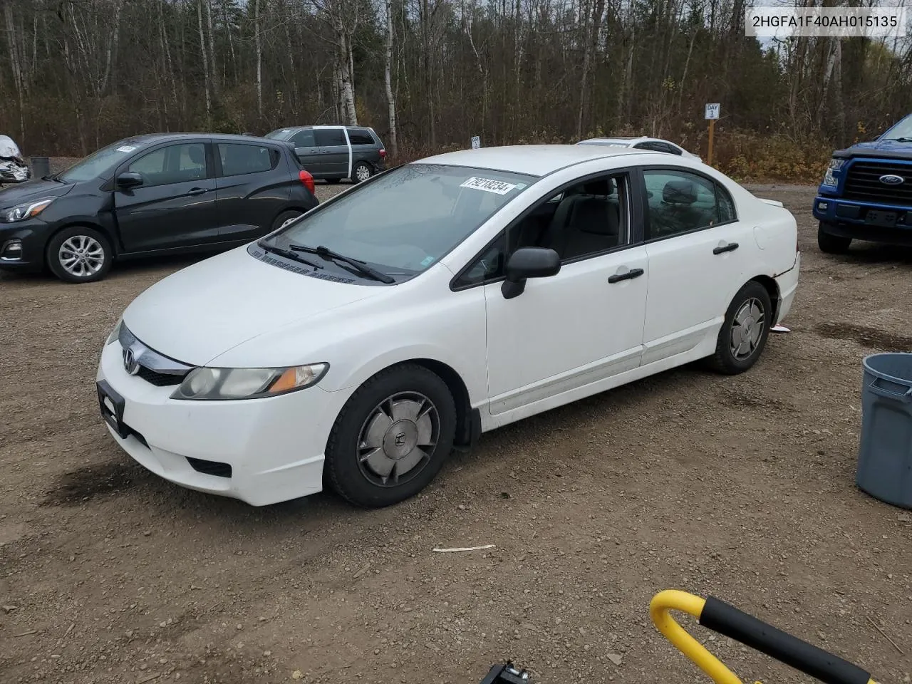 2010 Honda Civic Dx-G VIN: 2HGFA1F40AH015135 Lot: 79218234