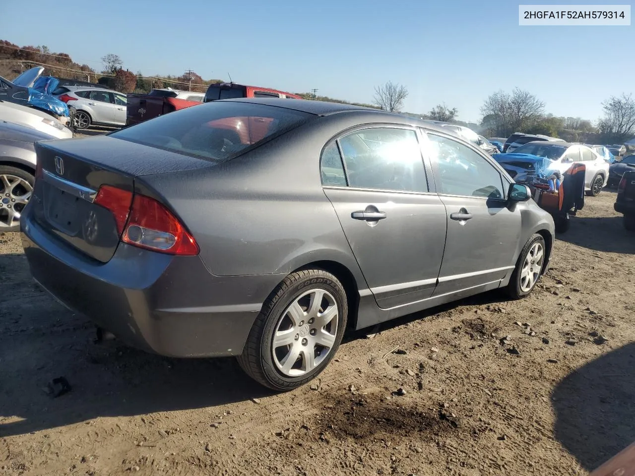 2010 Honda Civic Lx VIN: 2HGFA1F52AH579314 Lot: 79384524