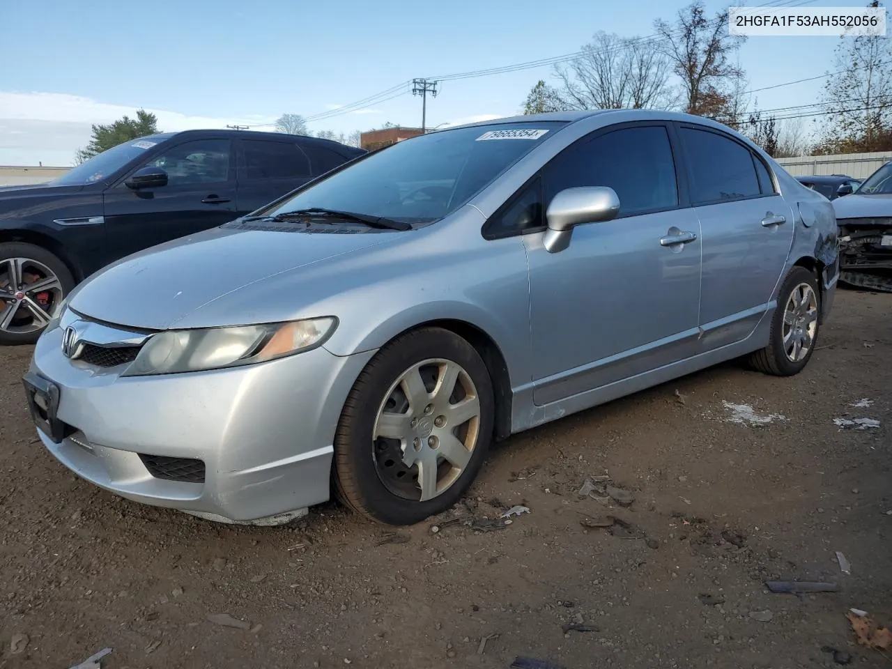 2010 Honda Civic Lx VIN: 2HGFA1F53AH552056 Lot: 79665354