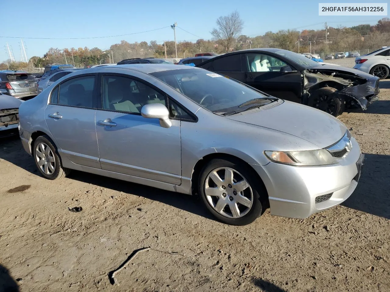 2010 Honda Civic Lx VIN: 2HGFA1F56AH312256 Lot: 80091164