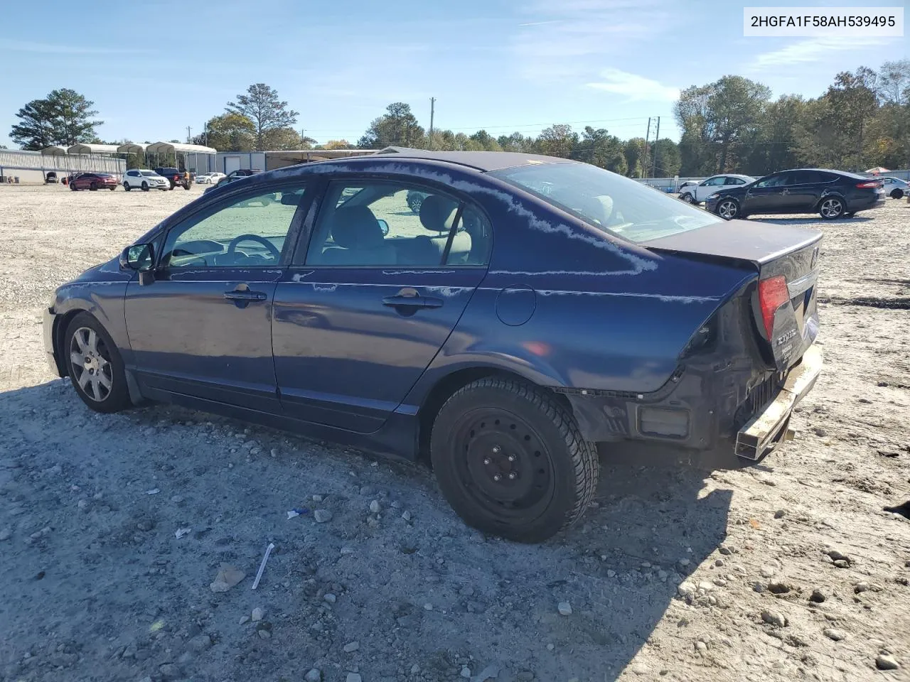 2010 Honda Civic Lx VIN: 2HGFA1F58AH539495 Lot: 80256684