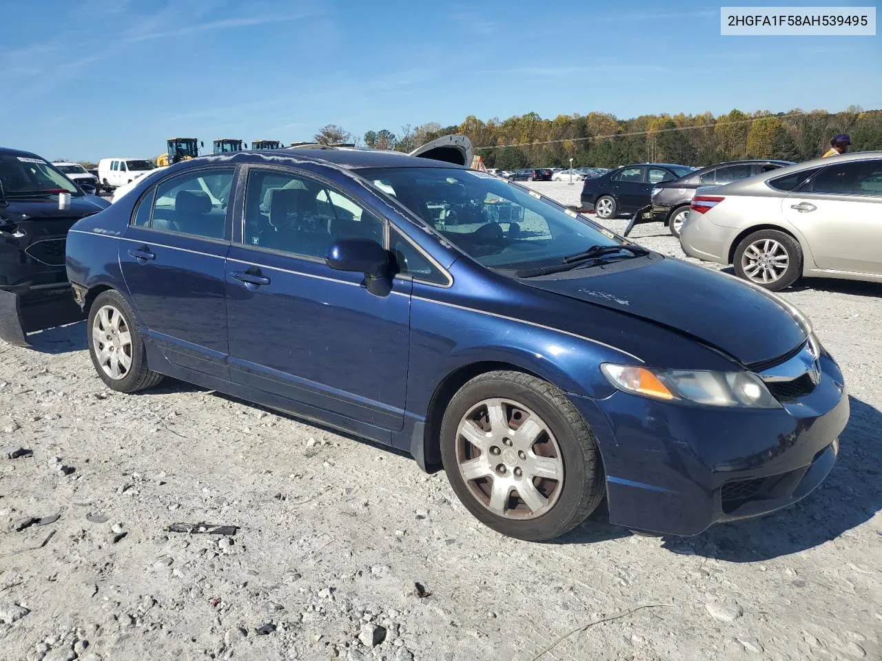 2010 Honda Civic Lx VIN: 2HGFA1F58AH539495 Lot: 80256684