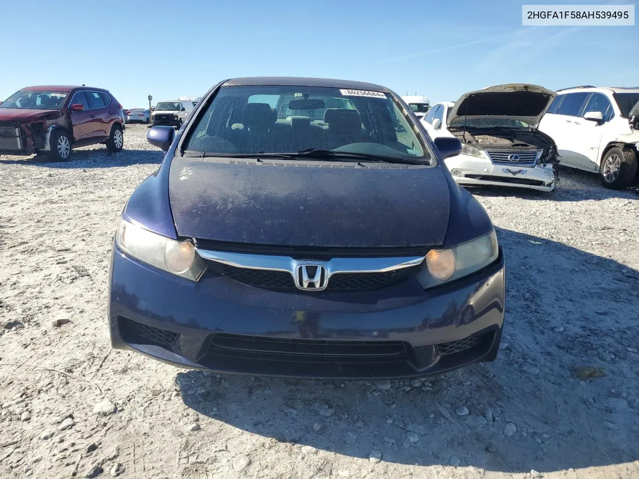 2010 Honda Civic Lx VIN: 2HGFA1F58AH539495 Lot: 80256684