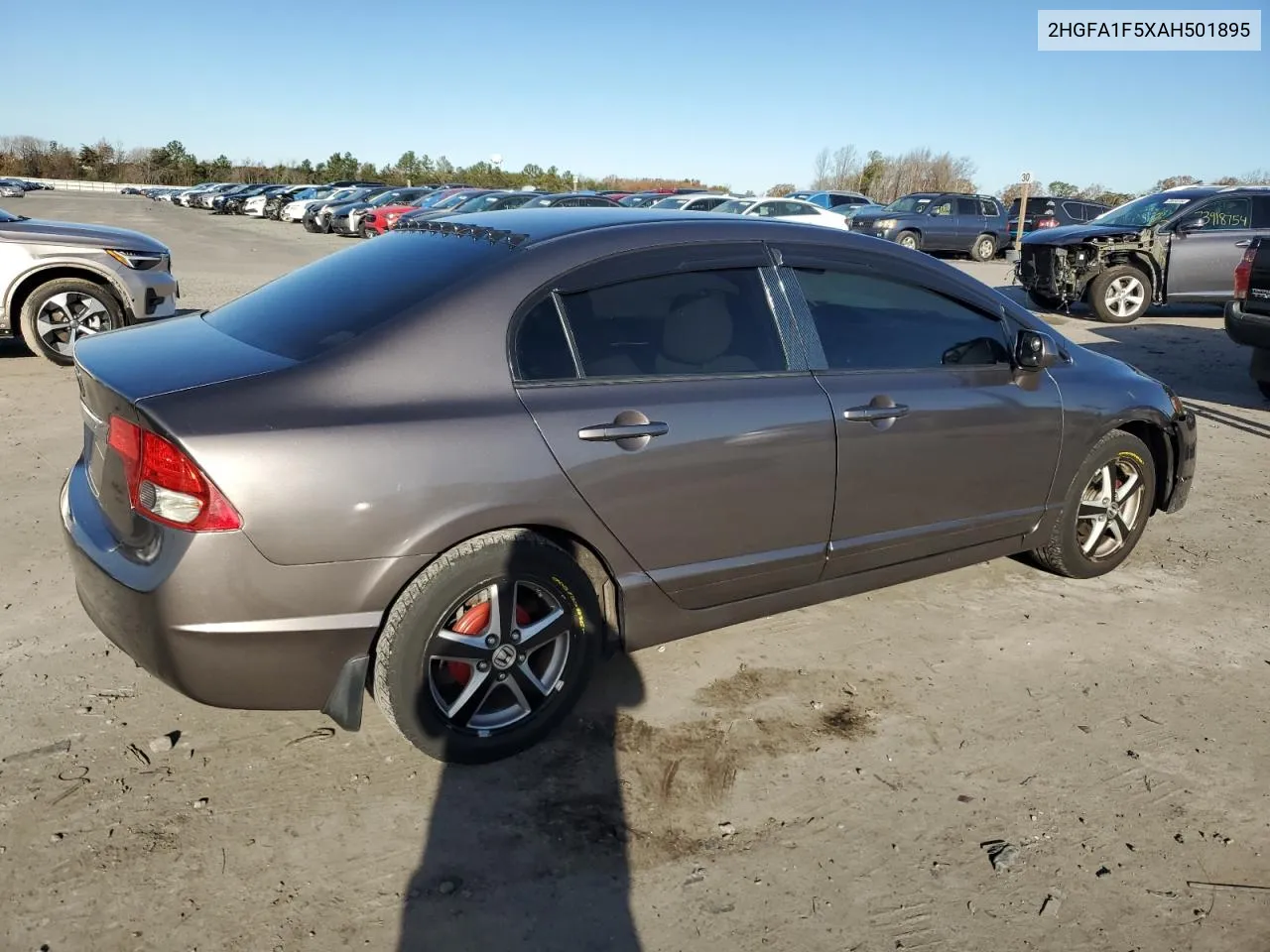 2010 Honda Civic Lx VIN: 2HGFA1F5XAH501895 Lot: 80386694