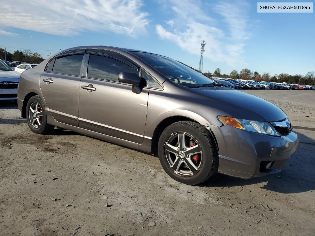 2010 Honda Civic Lx VIN: 2HGFA1F5XAH501895 Lot: 80386694