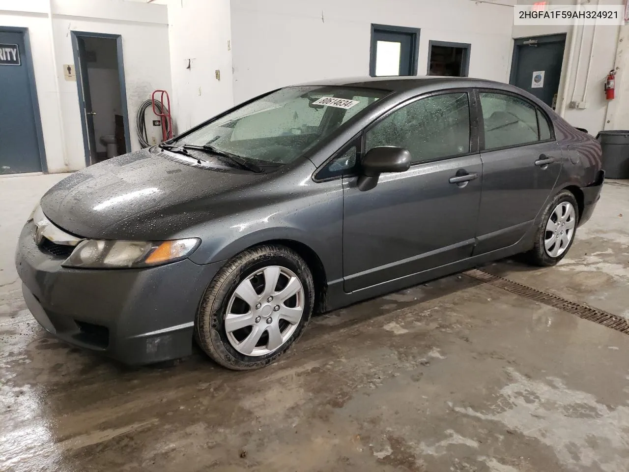 2010 Honda Civic Lx VIN: 2HGFA1F59AH324921 Lot: 80614634