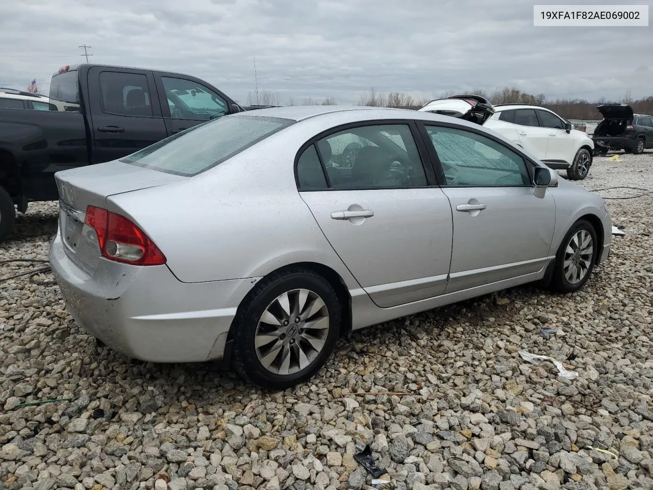 2010 Honda Civic Ex VIN: 19XFA1F82AE069002 Lot: 80785184