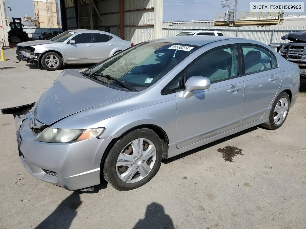 2011 Honda Civic Lx VIN: 2HGFA1F5XBH509965 Lot: 46939914