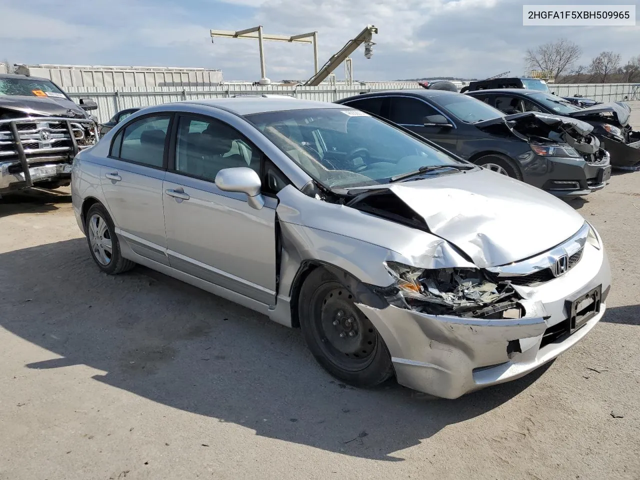 2011 Honda Civic Lx VIN: 2HGFA1F5XBH509965 Lot: 46939914