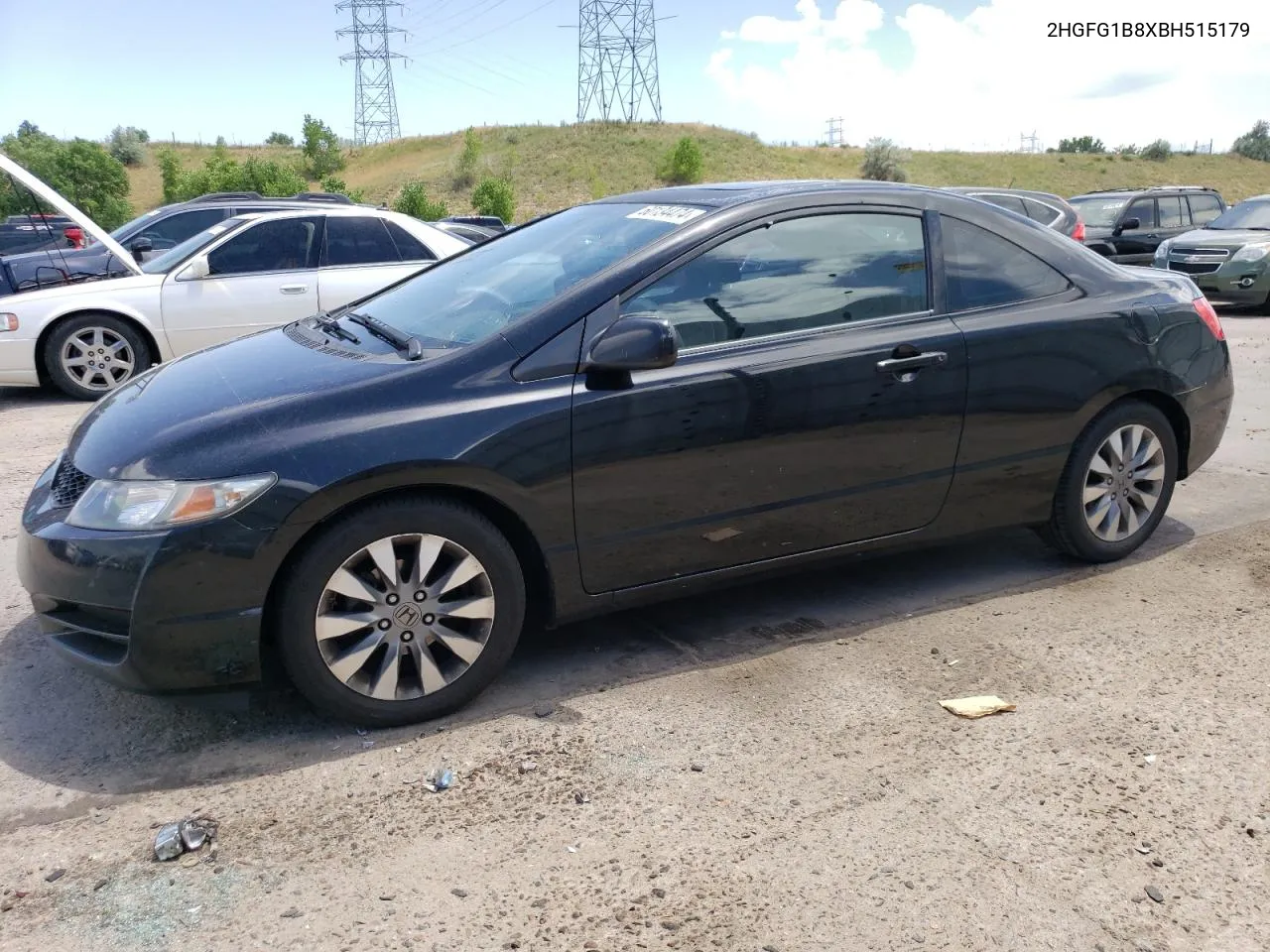 2011 Honda Civic Ex VIN: 2HGFG1B8XBH515179 Lot: 60134474