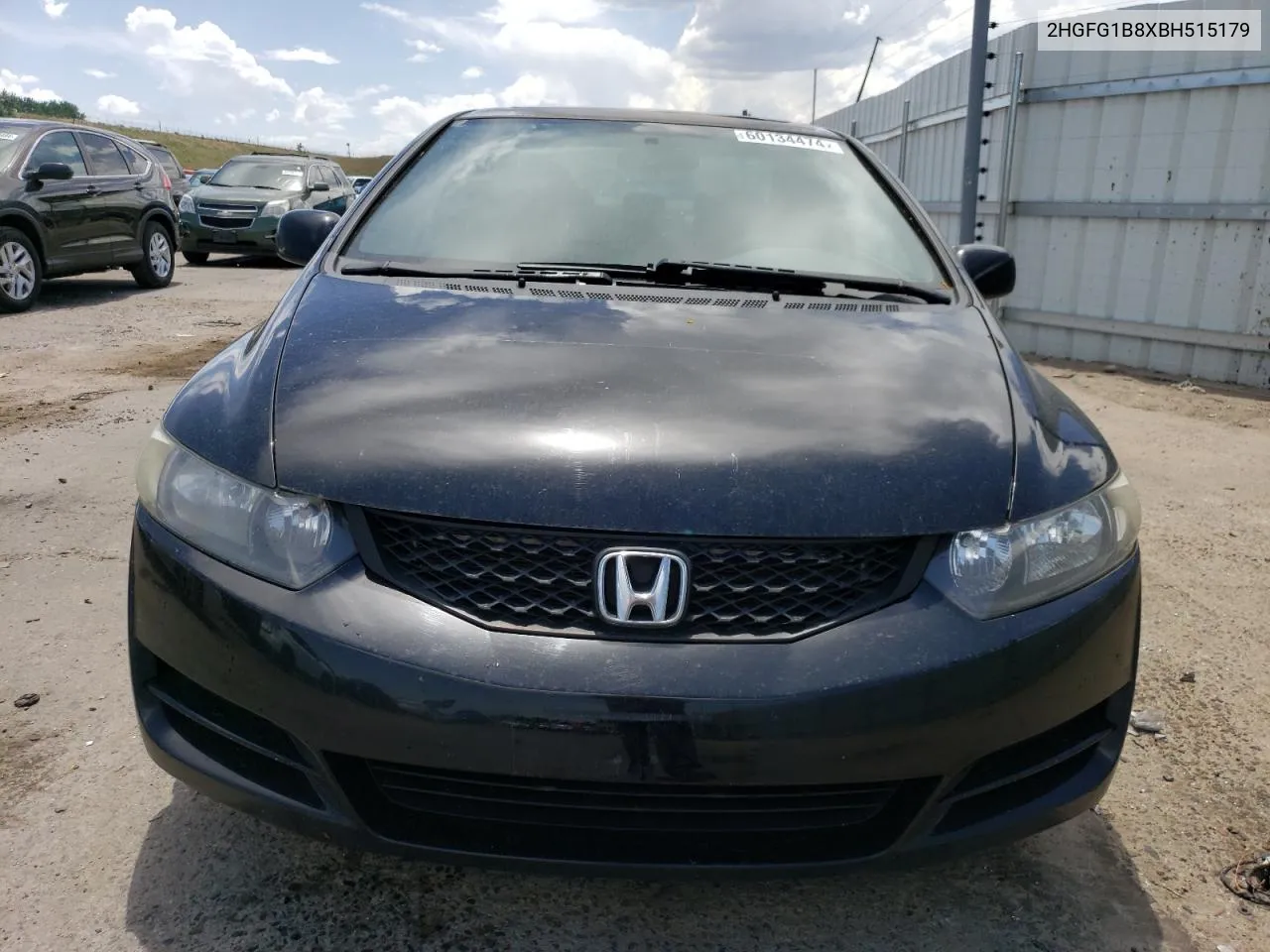 2011 Honda Civic Ex VIN: 2HGFG1B8XBH515179 Lot: 60134474