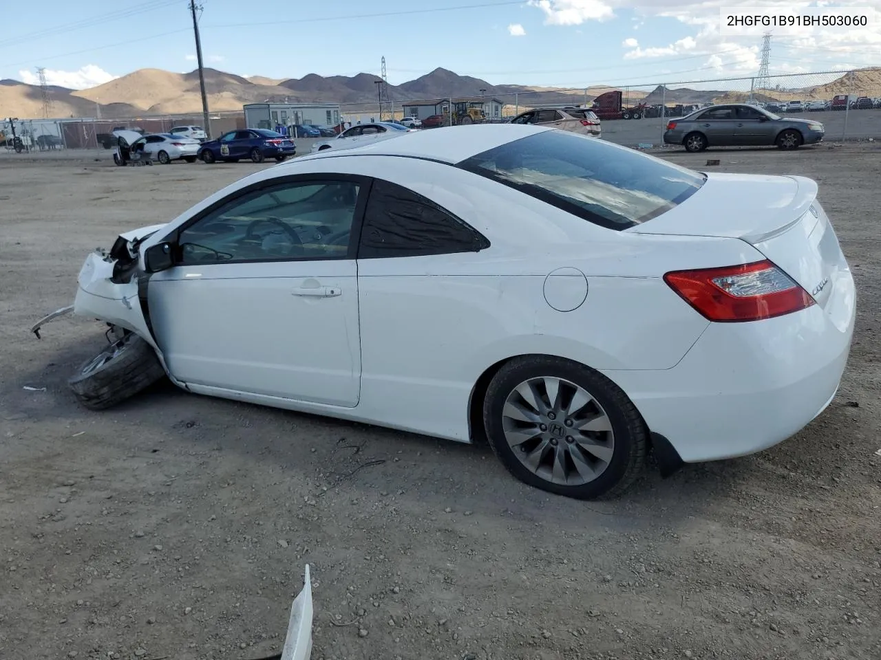 2011 Honda Civic Exl VIN: 2HGFG1B91BH503060 Lot: 67776114