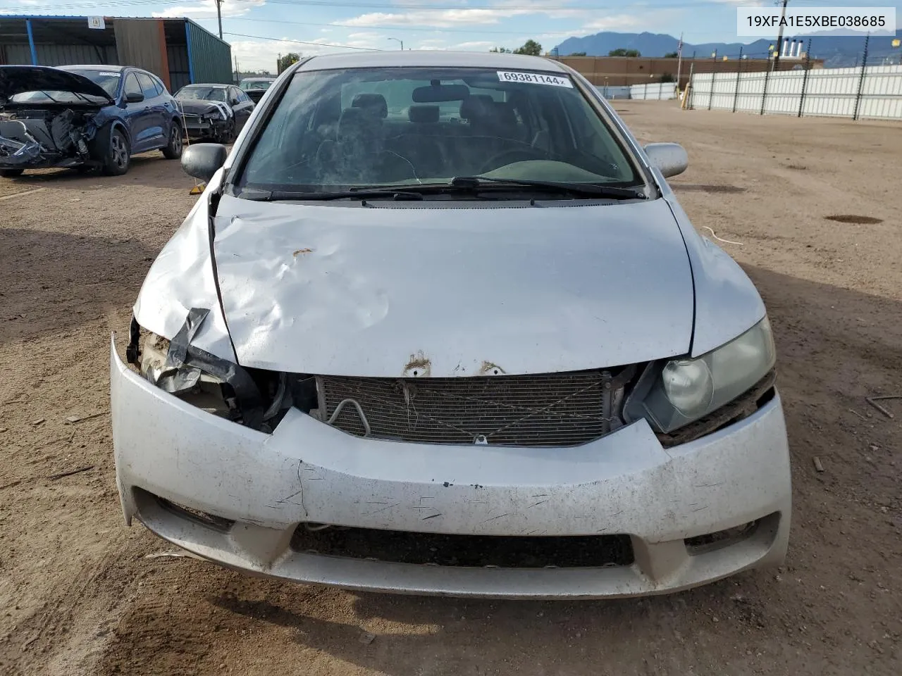 19XFA1E5XBE038685 2011 Honda Civic Lx