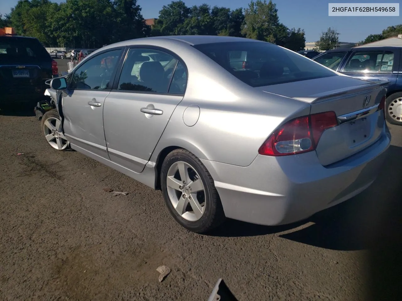 2011 Honda Civic Lx-S VIN: 2HGFA1F62BH549658 Lot: 69801524